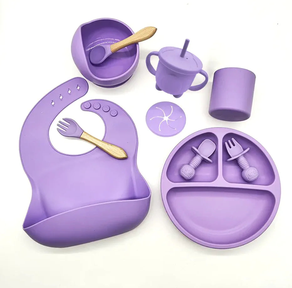 Set de Vajilla de Silicona para Bebés