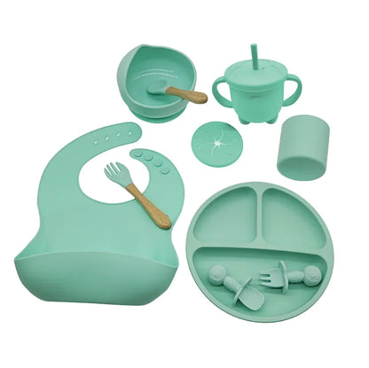 Set de Vajilla de Silicona para Bebés