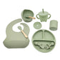 Set de Vajilla de Silicona para Bebés