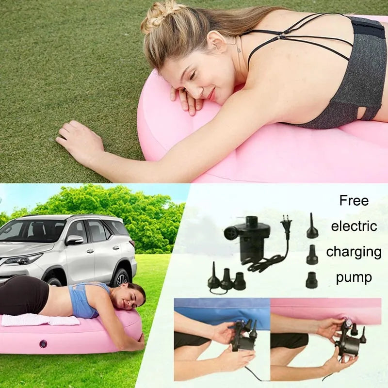 Almohada Inflable para Embarazo y Colchoneta de Yoga