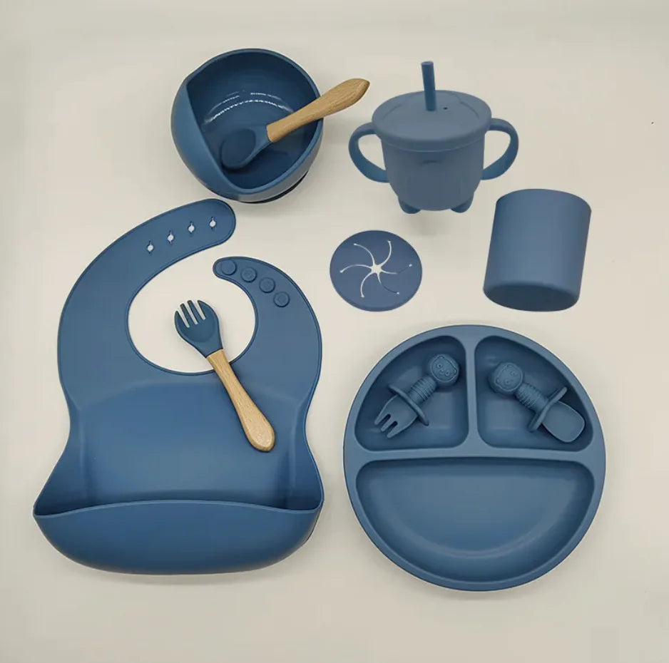 Set de Vajilla de Silicona para Bebés