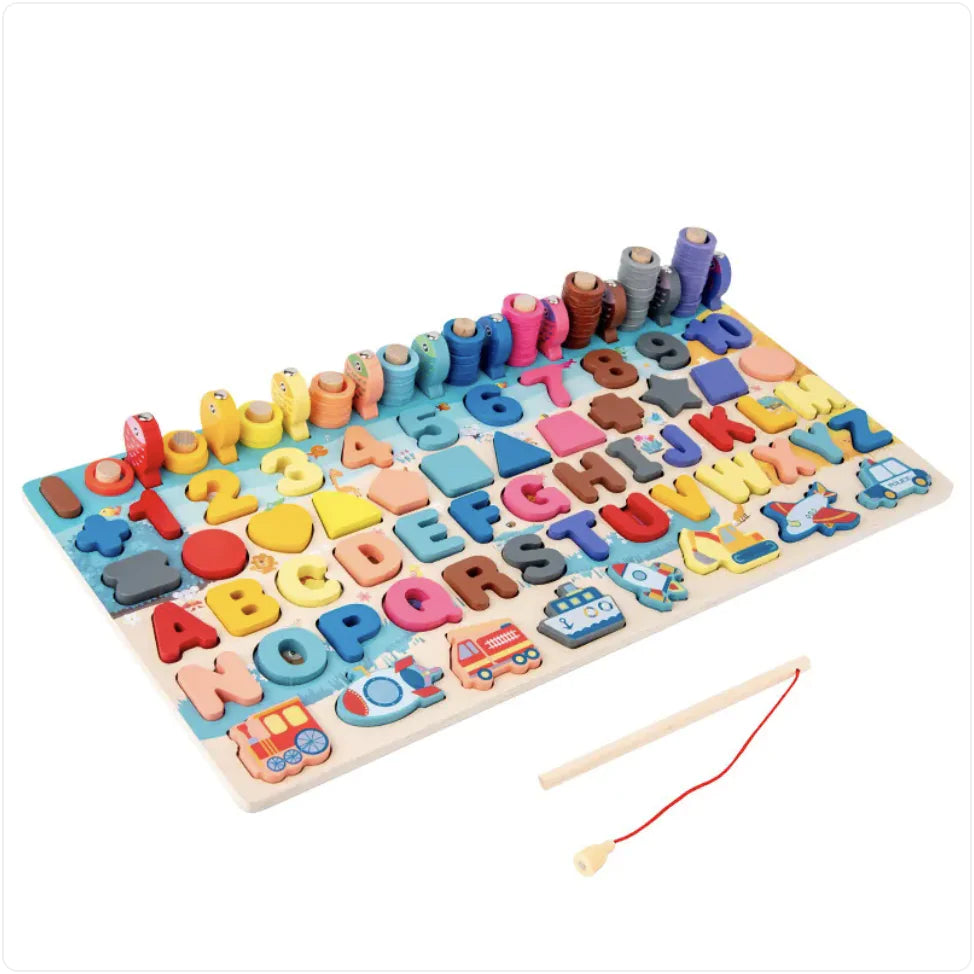 Set Educativo Montessori de Madera