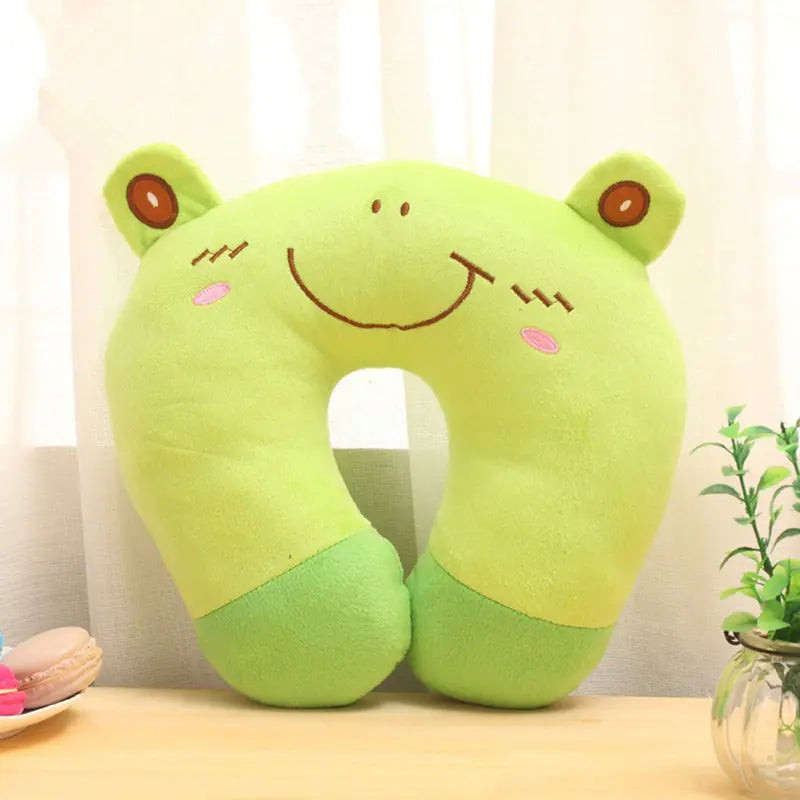 Almohada de Viaje para el Cuello de Dibujos Animados para Niños