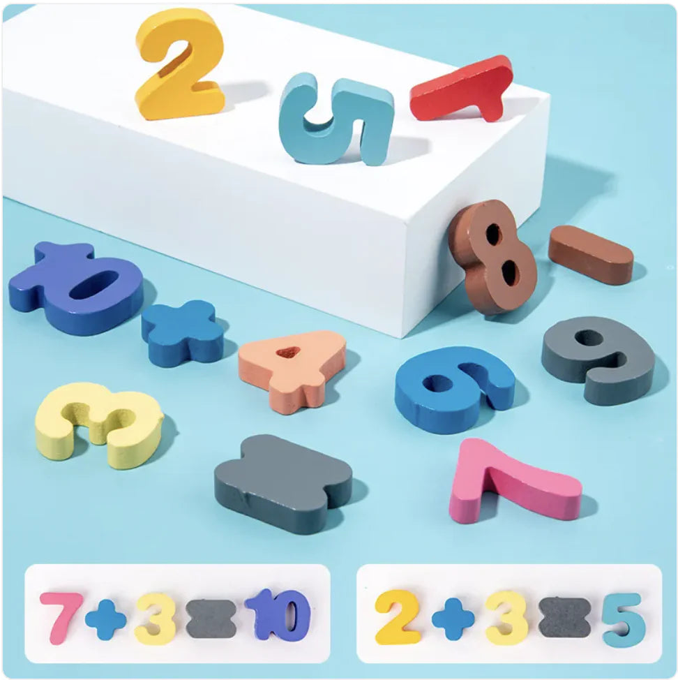 Set Educativo Montessori de Madera
