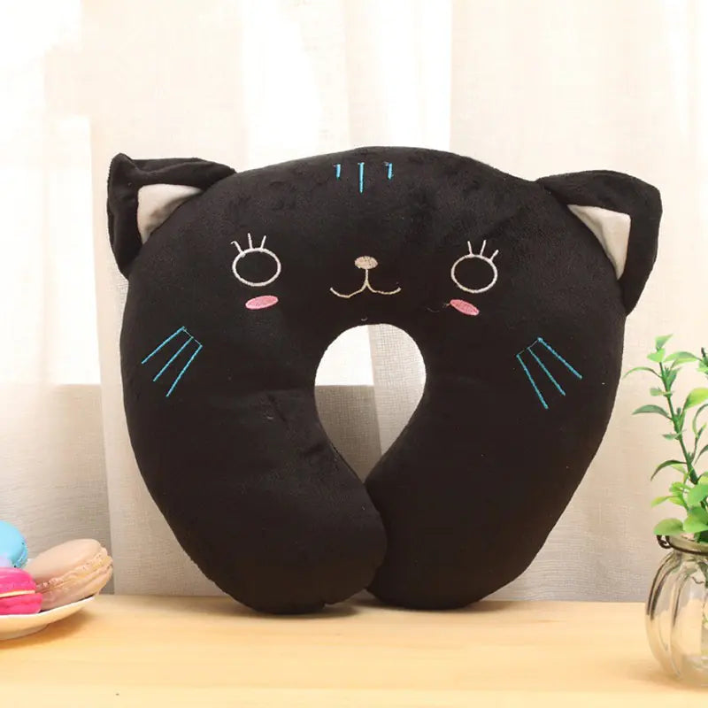 Almohada de Viaje para el Cuello de Dibujos Animados para Niños