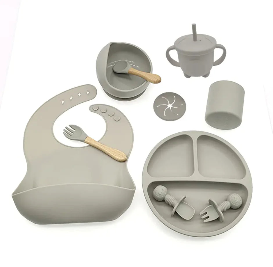 Set de Vajilla de Silicona para Bebés