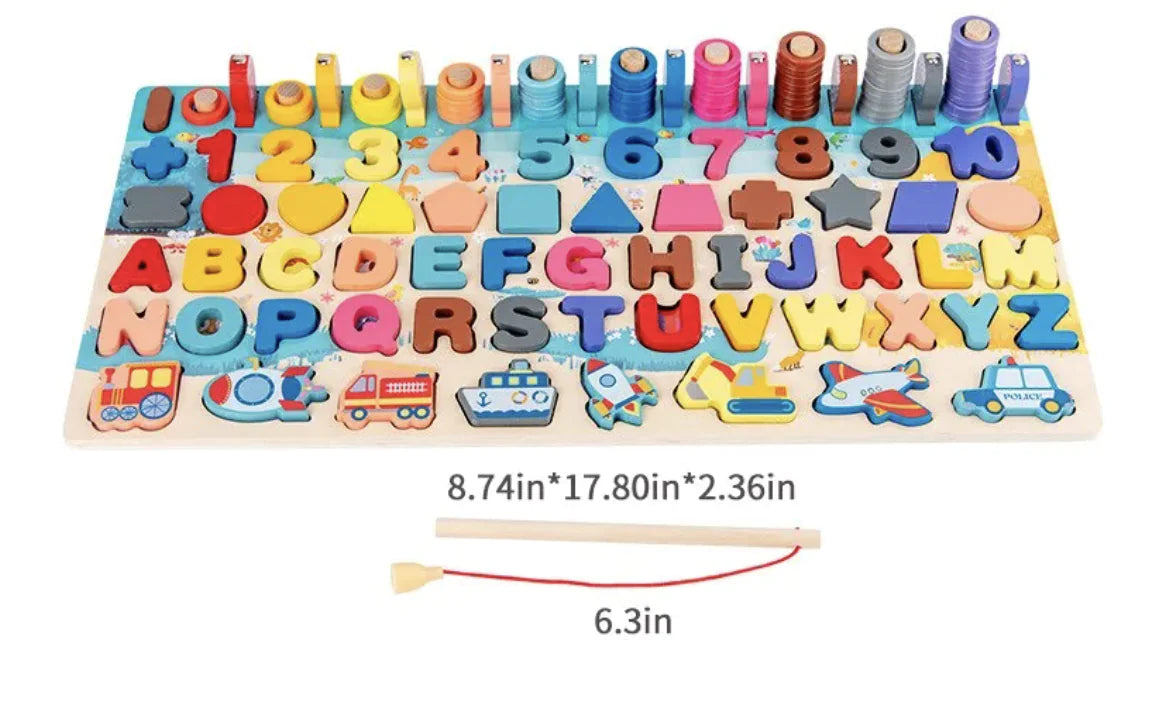 Set Educativo Montessori de Madera