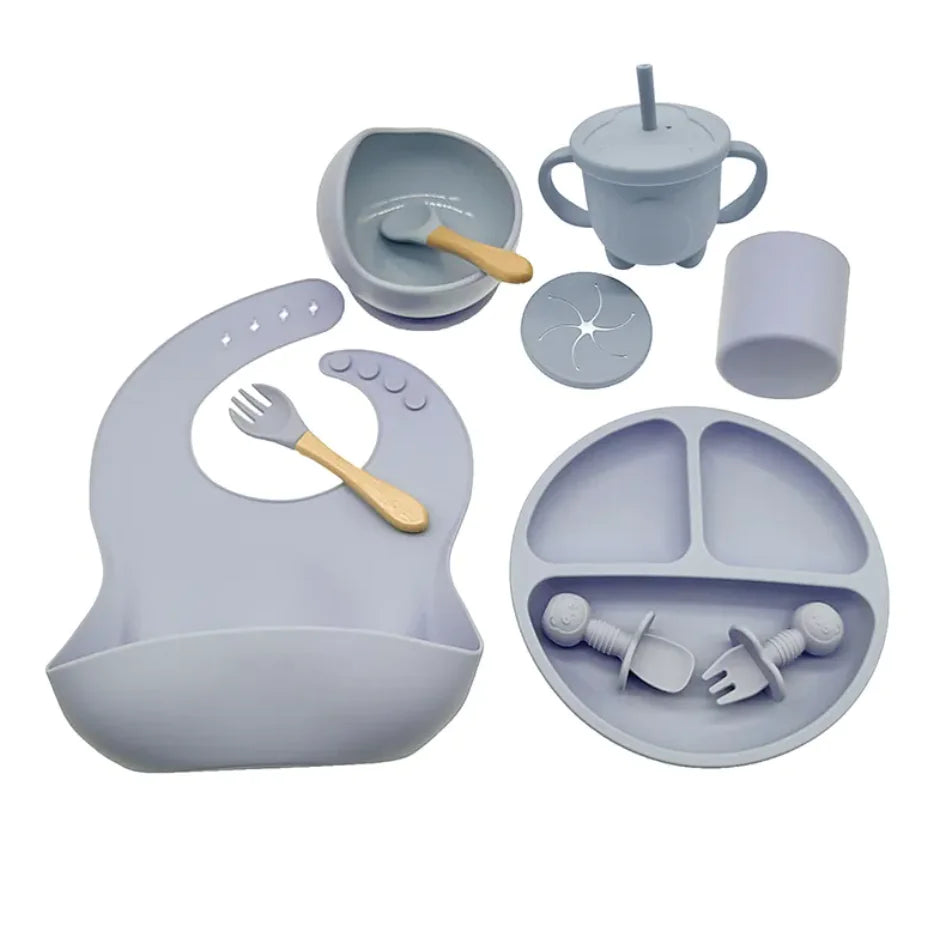 Set de Vajilla de Silicona para Bebés