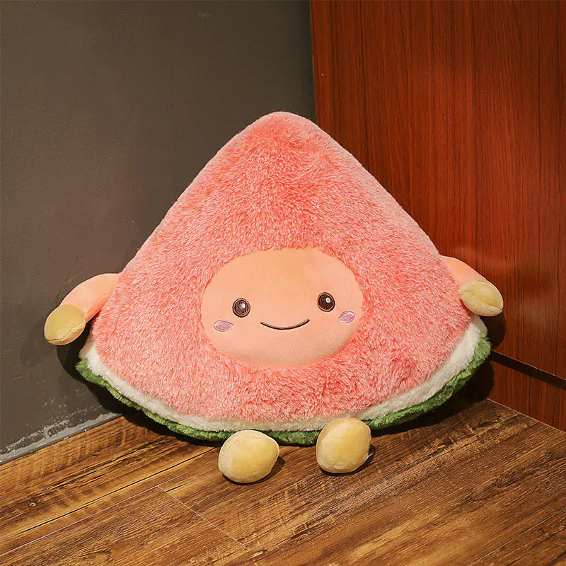 Peluches Frutales para Niños: Sandía y Cereza