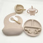 Set de Vajilla de Silicona para Bebés